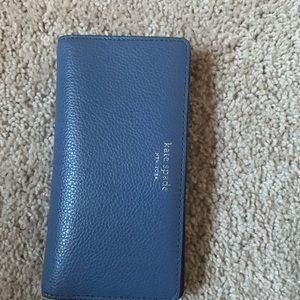 Kate spade blue wallet